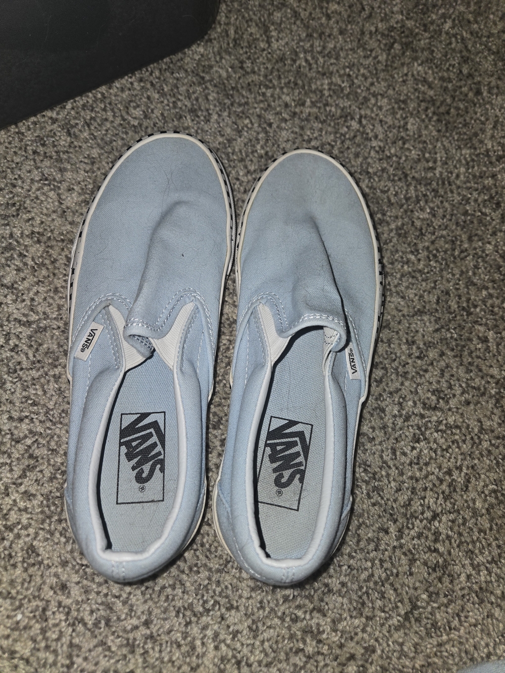 Vans Classic Slip-On Women's Blue Sneakers US 8
